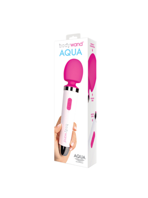 Wand Massager - Bodywand Aqua Bodywand Pink/White 13in