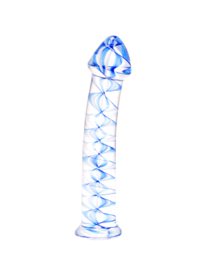 
Kinx Spiraled Ice Gspot Teaser Dildo Ice OS