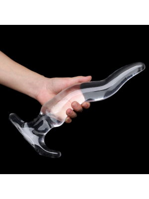 Thumb Soft Butt Plug Anal Clear M