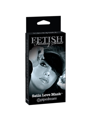 Fetish Fantasy Limited Edition Satin Love Mask Black
