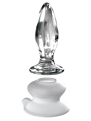 Pipedream Icicles No. 91 Hand Blown Glass Massager Clear
