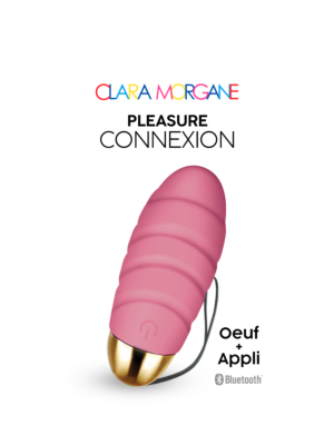 Pleasure Connection Vibrating Vaginal Egg with App Control (Pink) - Clara Morgane