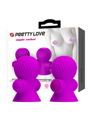 Pretty Love Nipple Sucker Purple