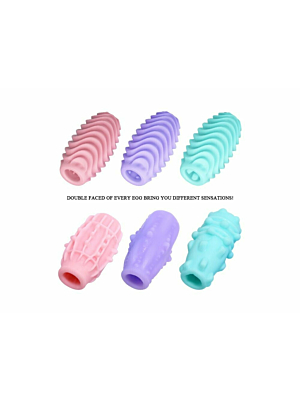 Pretty Love Masturbator Cupid-X Egg 1pcs Smooth Stripes Purple