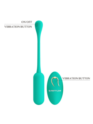 Pretty Love Lechies Vibrating Egg Green