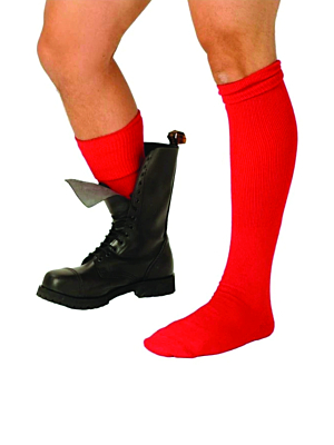 Mister B - Red Boot Socks