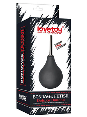 Bondage Fetish Deluxe Douche Black 160ml