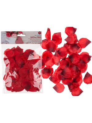 Red rose petals 150 pieces