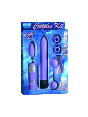 Kinx Silky Touch Couples Kit Purple OS