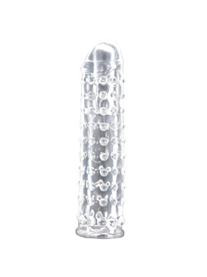 Vibrating Vibro-Penis Sleeve - Seven Creations - Transparent