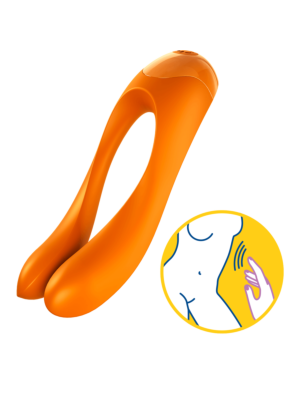 Satisfyer Candy Cane Vibrator Orange