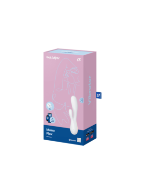 Satisfyer Mono Flex Rabbit App Control Vibrator (White)