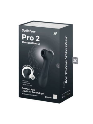 Satisfyer Pro 2 Generation 3 - BLACK BLUETOOTH & APP