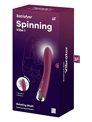 Satisfyer Spinning Vibe 1 red Classic Vibrator