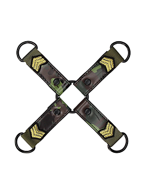 Hogtie Connector - Army Theme - Green
