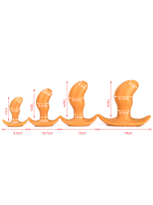 Silicone Prostate Stimulator Gold M