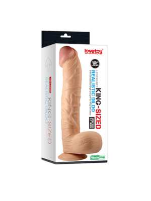 Lovetoy Legendary King-sized Realistic Dildo - Skin