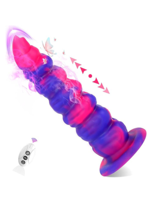 Thrusting Fantasy Vibrating Dildo Remote Control 9 Vibration Modes 3 Thrusting Modes