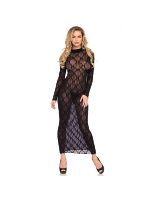 Long sleeved long dress - Leg Avenue