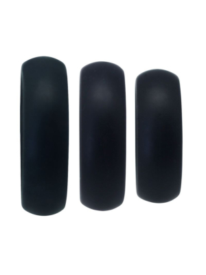 Timeless Silicone Cock Rings (3 pcs, Black) - Toyz4Lovers