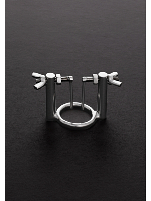 Triune Vice Grip Urethral Stretcher - Brushed Steel