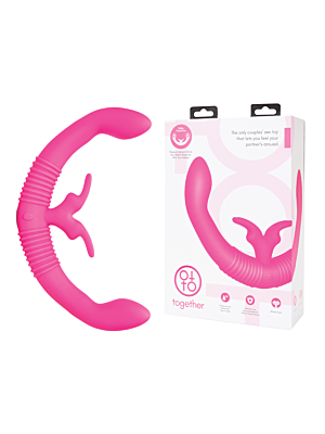 Together Couples Vibrator Pink