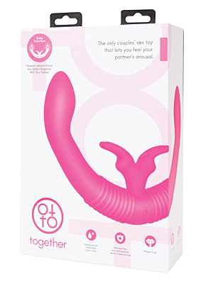 Together Couples Vibrator Pink