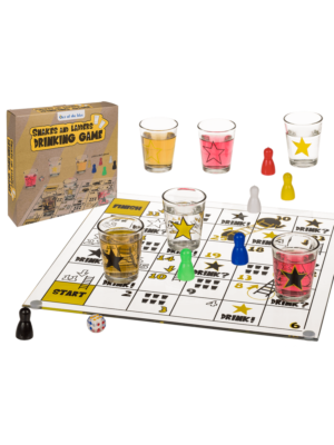Drinking game snakes and ladders