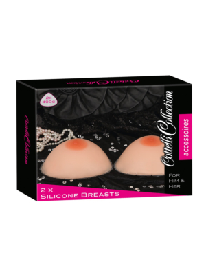 Silicone Breast Forms - Cottelli Collection Silicone Breasts 400 gr x 2 Skin