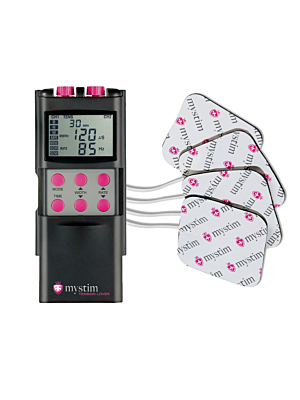 Mystim Tension Lover Digital Nerve Simulator Mystim Black OS