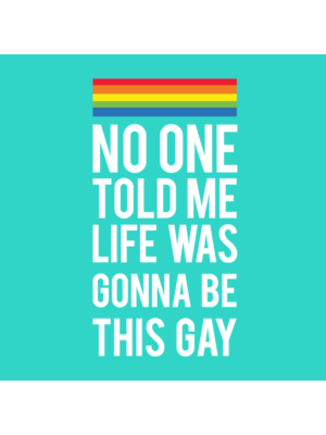 No One Told Me