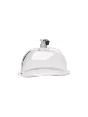 Large Vaginal 5 Inch Pumping Cup Attachment - Transparent