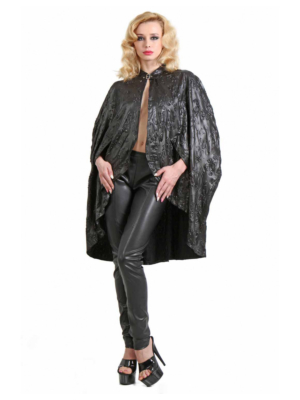 Wide Black Cape/Coat 