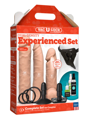 Doc Johnson Dual Density Experienced Set - Skin