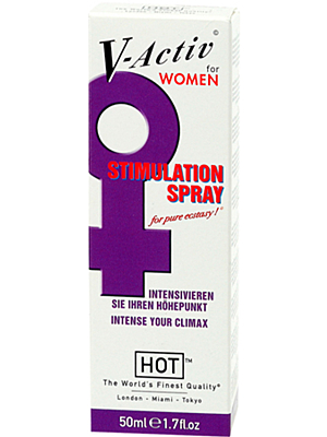 Clitoral Stimulation Spray - HOT V-Activ Stim.Spray Women 50ml
