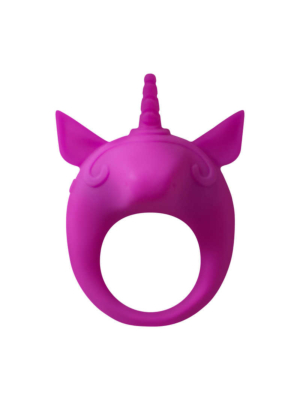 Vibrating Cockring Unicorn purple
