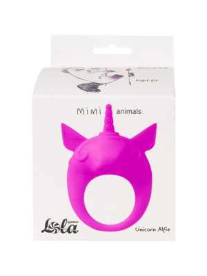Vibrating Cockring Unicorn purple