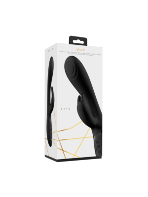 Vive Cato - Pulse G-spot Rabbit - Black