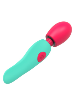 Wand Massager 12 Frequency Vibration Cyan