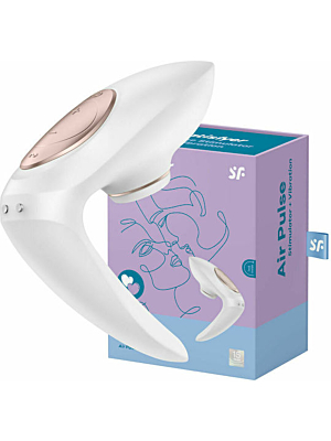 Couples Vibrator - Satisfyer Pro 4 Couples White