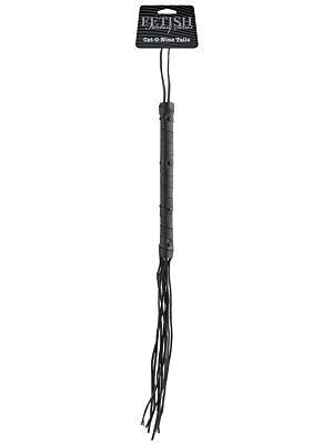 Pipedream Fetish Fantasy Limited Edition Cat-O-Nine Tails Black