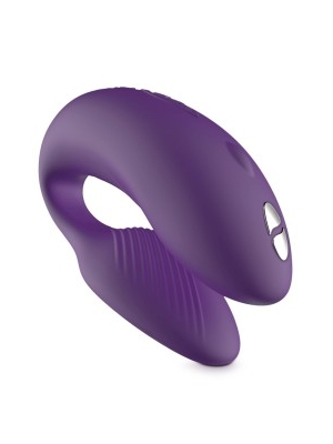 We-Vibe Chorus Couples Vibrator with Remote Control - Purple - Rechargable - Waterproof