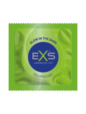 Exs Glowing Condom - 1 pack