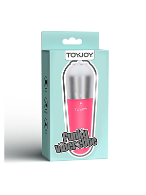 Small Clitoral Vibrator - ToyJoy Funky Viberette Pink