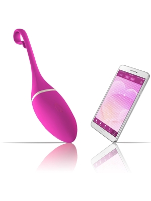  Irena Smart Phone Bluetooth APP Wireless Remote Control Egg Purple