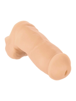  Packer Gear Ultra Soft Premium Silicone Penis Sleeve 12.8 cm - Skin - Realistic Cock