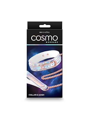Cosmo Bondage Collar & Leash - NS Novelties