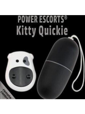 Power Escorts - Kitty Smiley - black