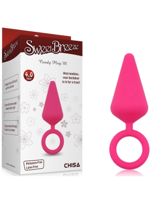 Sweet Breeze Candy Butt Plug L (Pink) - Chisa