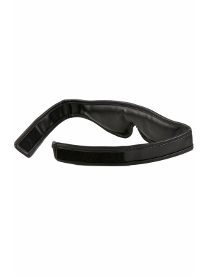 Black Padded Blindfold Velcro